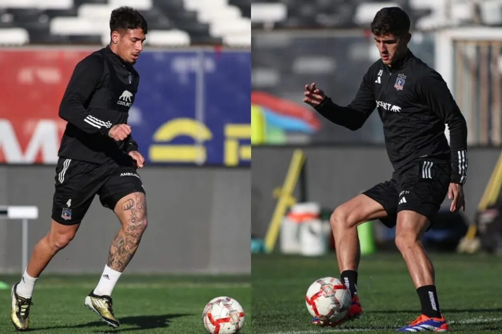 Saldivia y Gutiérrez vuelven a entrenar en el Estadio Monumental | FOTO: Colo Colo