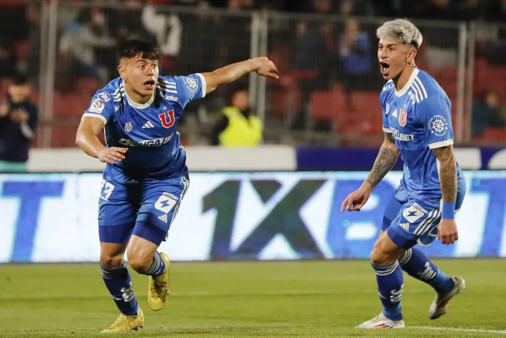 Ignacio Vásquez marcó en el triunfo de la U ante Cobreloa. (Foto: Photosport)