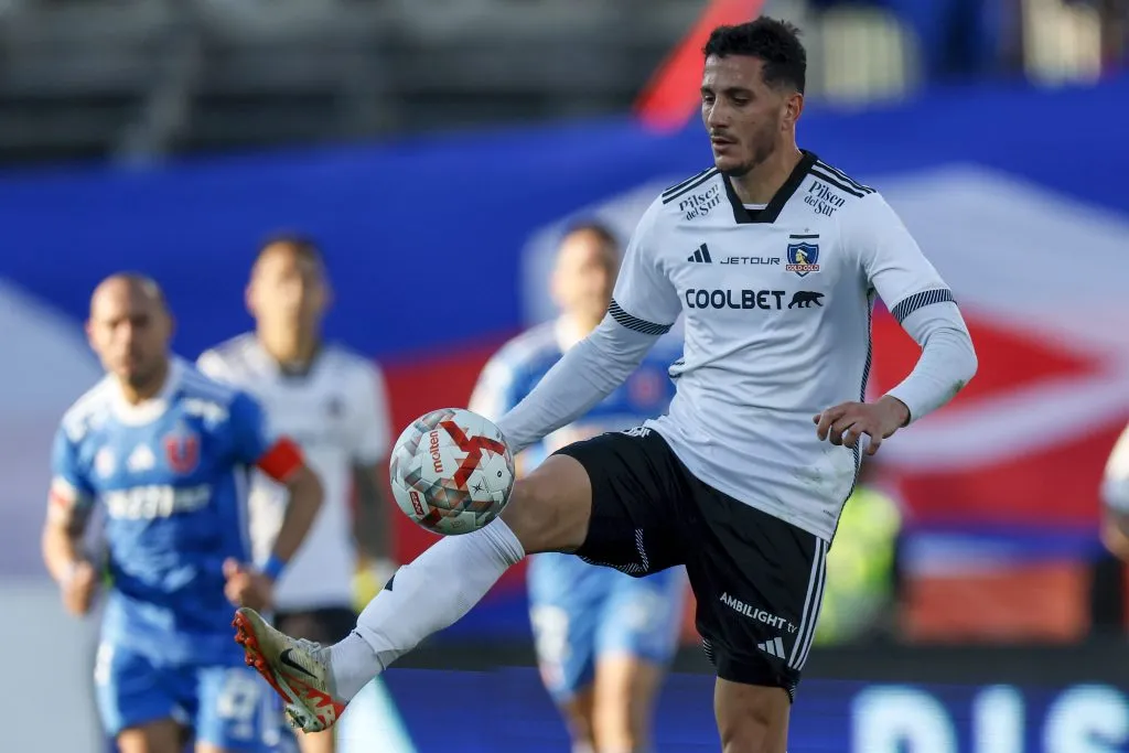 Gonzalo Castellani lleva 18 partidos disputados con Colo Colo. (Foto: Andrés Pina/Photosport)