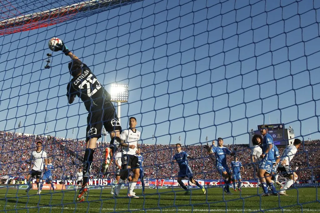 Gabriel Castellón ha tenido grandes atajada en la U | FOTO: Felipe Zanca/Photosport