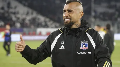 Arturo Vidal elogia a compañero de Colo Colo. (Foto: Photosport)