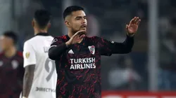 Paulo Díaz se lleno de mensajes de hinchas albos (Foto: Andres Pina/Photosport)