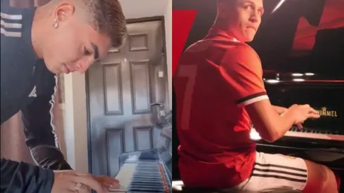 Jordhy Thompson incursiona en el piano en medio de su recuperación en Rusia.