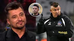 Nico Peric destacó las grandes cualidades de Jorge Almirón desde su llegada a Chile.