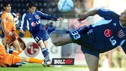 Diego Rivarola utilizó los números 33 y 11 en el año 2003. Credito Fotos: El Mercurio.