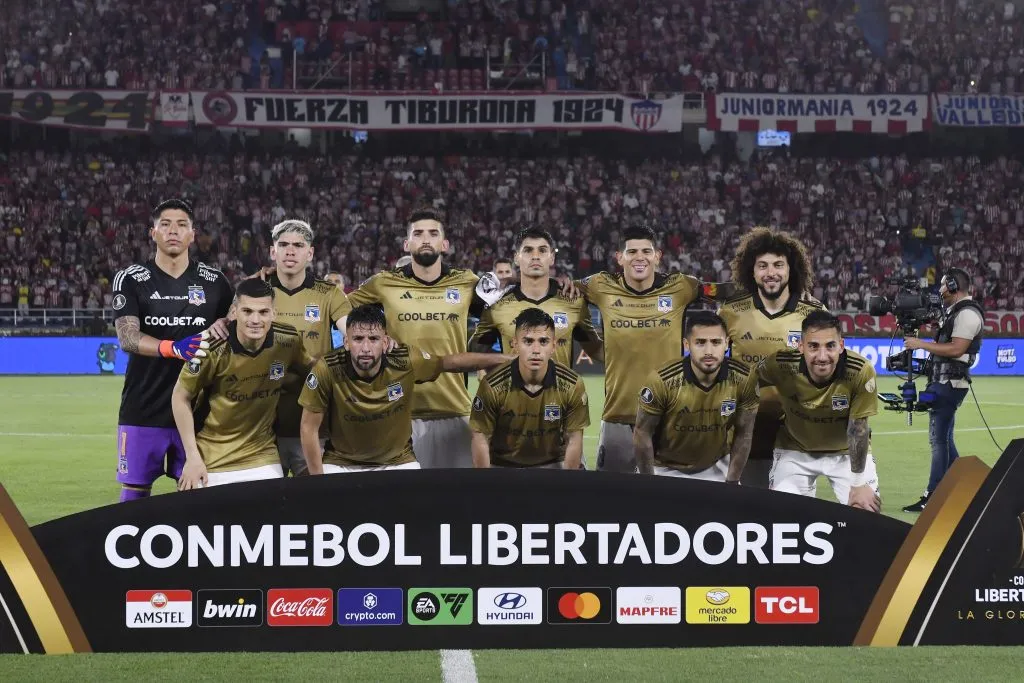 Javier Correa fue titular en la revancha entre Colo Colo y Junior de Barranquailla, por los octavos de final de la Copa Libertadores 2024. (Foto: Gabriel Aponte/Getty Images)