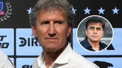 Daniel Morón se lanzó con todo tras la clasificación de Colo Colo a cuartos de Copa Libertadores. (Foto: Photosport)