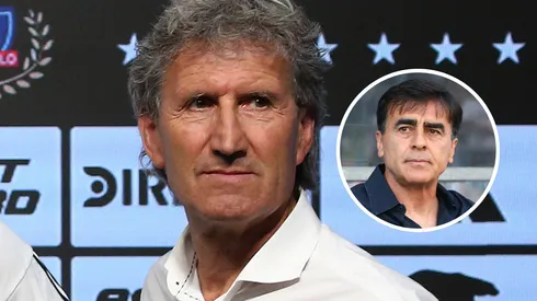 Daniel Morón se lanzó con todo tras la clasificación de Colo Colo a cuartos de Copa Libertadores. (Foto: Photosport)