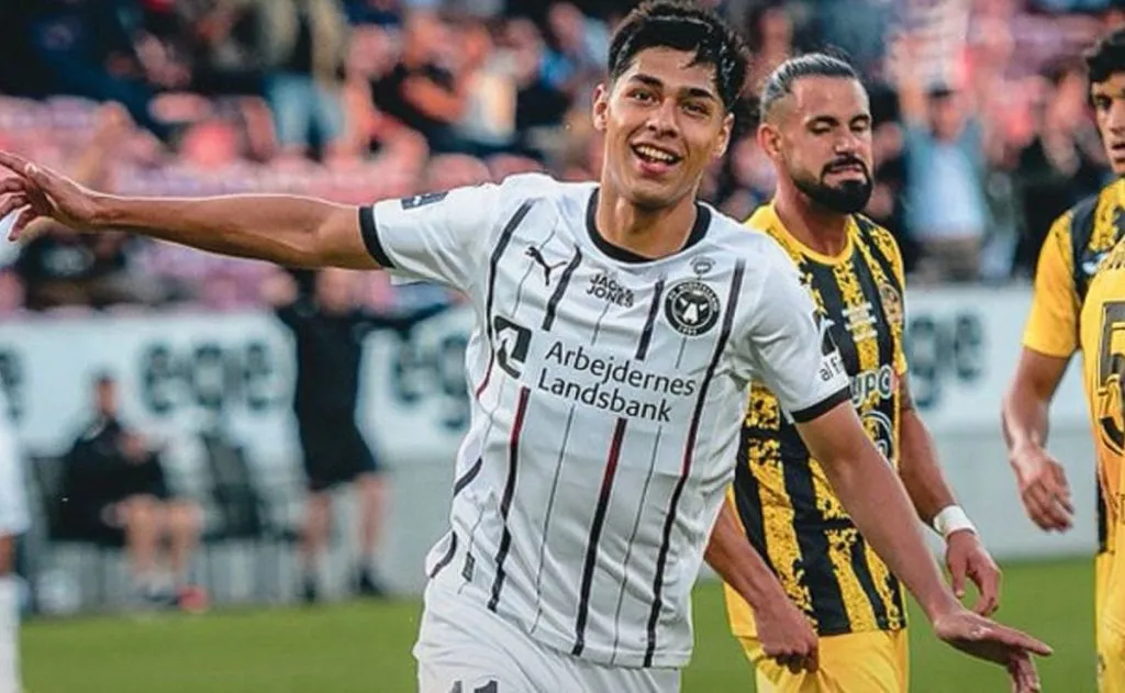 Osorio ya sabe lo que es convertir en la Champions League | FOTO: FC Midtjylland