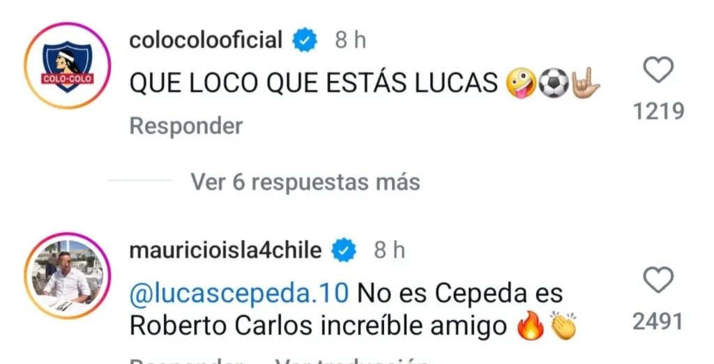 Pura buena onda en el camarín de Colo Colo. | Foto: Instagram