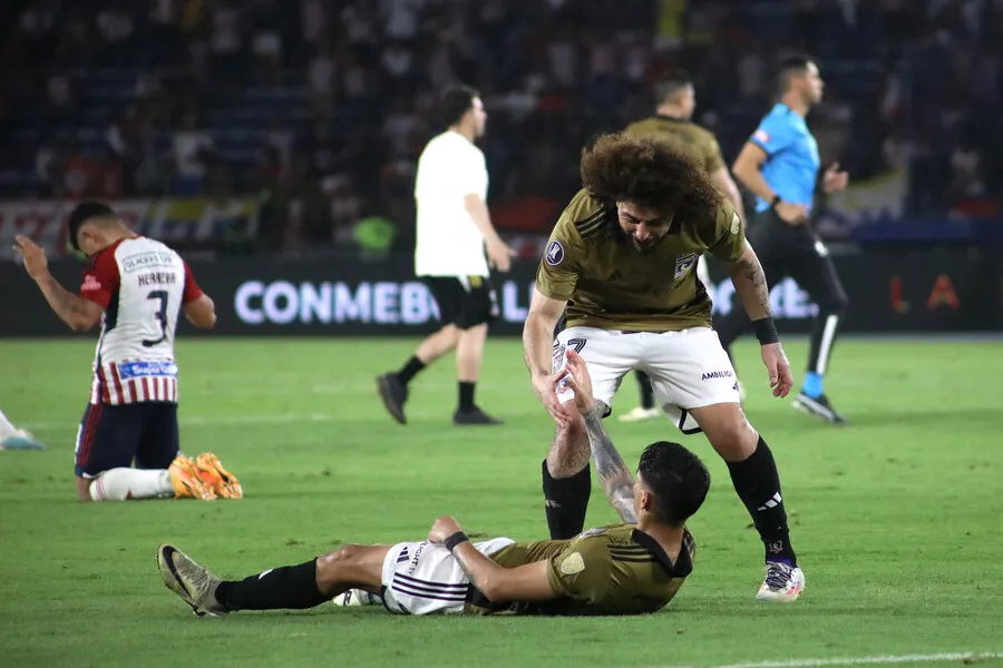 Colo Colo hizo un partidazo ante Junior. | Foto: Photosport
