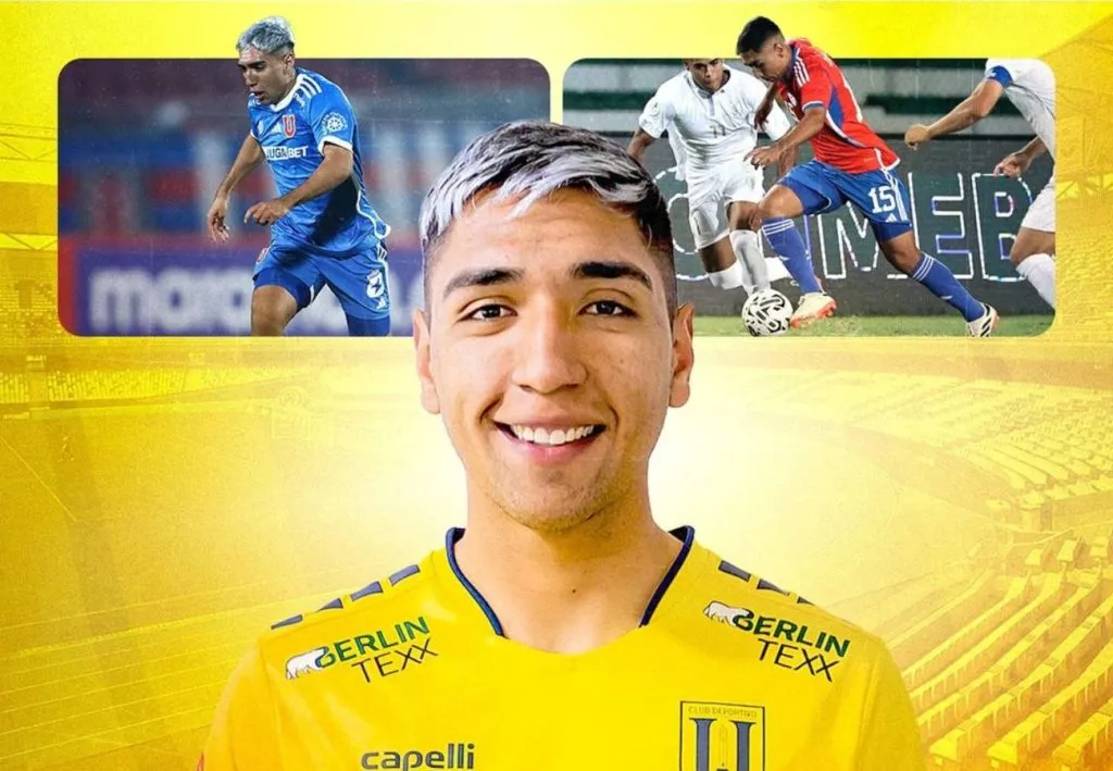 Renato Cordero dejó Universidad de Chile y jugará a préstamo en U. de Concepción.