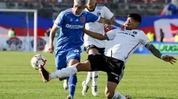 Maxi Guerrero en duda ante Colo Colo.