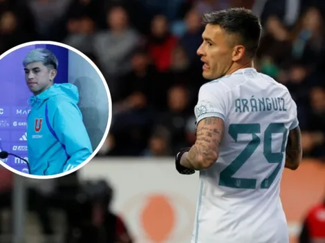 Guerrero chocho por estar con Aránguiz en la U: "Él tiene mucha..."