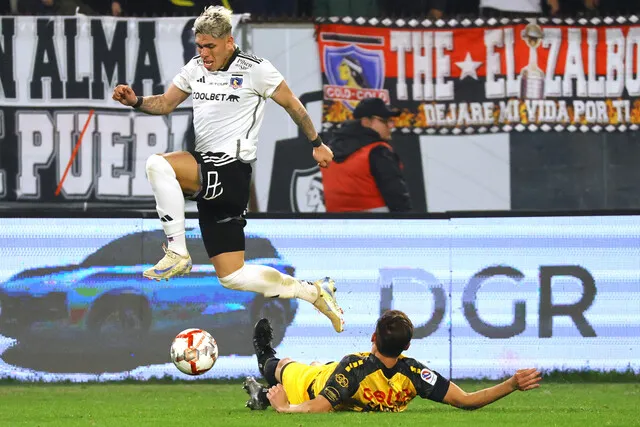 Palacios ha sido figura en Colo Colo | Foto: Photosport