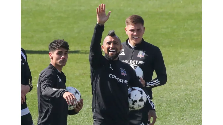 Arturo Vidal enciende las ilusiones de los hinchas de Colo Colo. (Foto: Photosport)