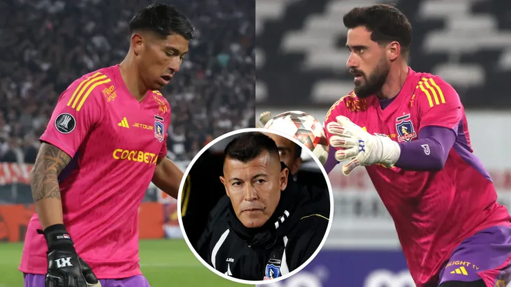 Jorge Almirón toma una decisión con Brayan Cortés y Fernando De Paul en Colo Colo. (Foto: Photosport)