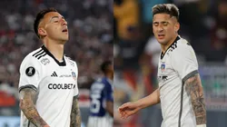 Javier Correa y Guillermo Paiva se disputan la titularidad en Colo Colo. (Foto: Photosport)