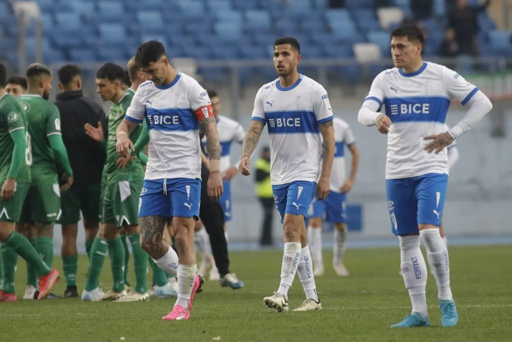 Universidad Católica cayó por 2 a 1 ante Audax Italiano en Rancagua
(Foto: Jorge Loyola/Photosport)