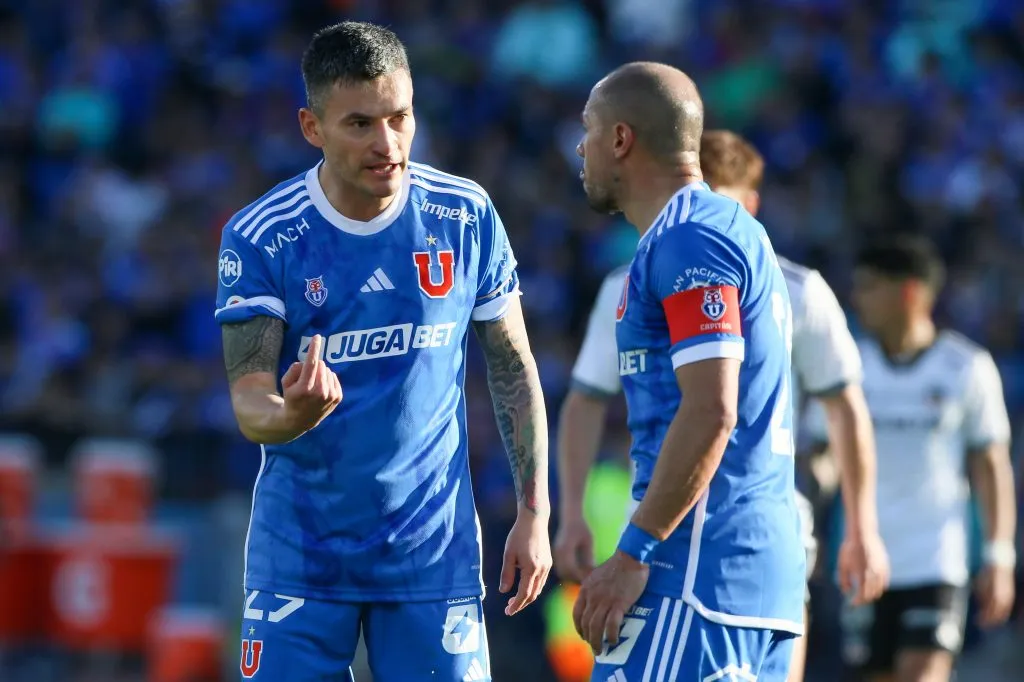 Aránguiz y Díaz se adueñaron del mediocampo de la U | FOTO: Jonnathan Oyarzun/Photosport