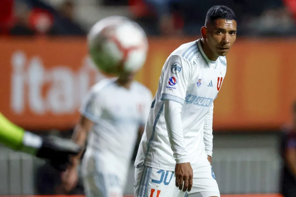 El Chorri no entrenó este lunes y enciende las alarmas en la U (Photosport)