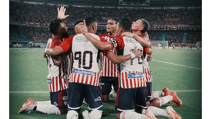Junior de Barranquilla derrotó por 2-1 a Fortaleza. (Foto: juniorclubsa, Instagram)