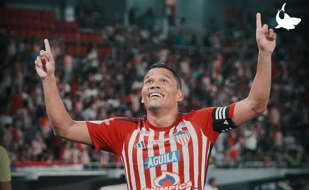 Carlos Bacca marcó en el triunfo de Junior. (Foto: juniorclubsa, Instagram)