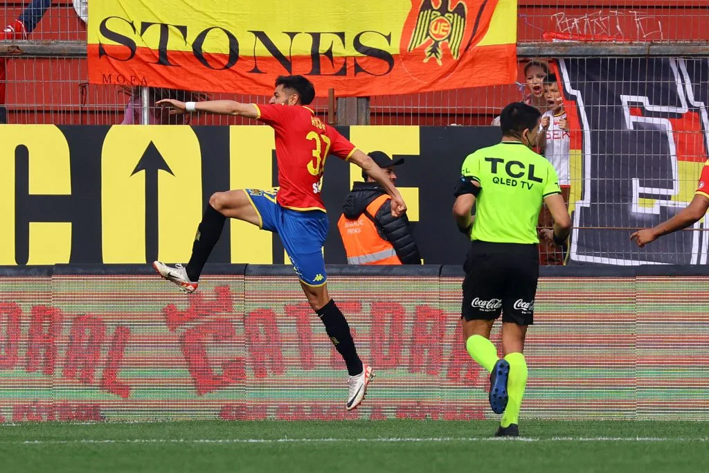 Jeyson Rojas debuta con gol en Unión Española. (Foto: Photosport)
