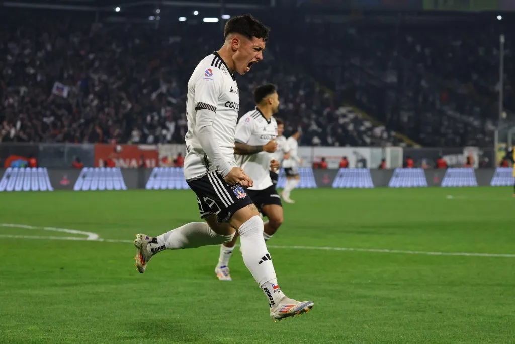 Cristián Zavala llegó a su cuarto gol en esta temporada con Colo Colo. (Foto: Marcelo Hernández/Photosport)