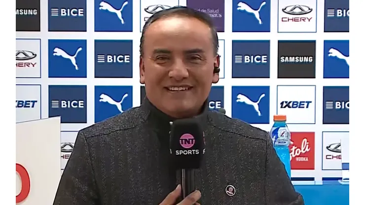 Jorge Cubillos muestra su desplante con pregunta en portugués. (Foto: TNT Sports)