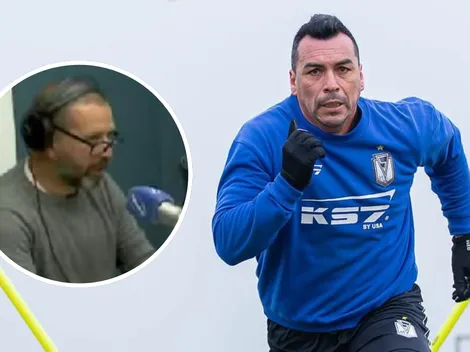 La reacción del Polaco Goldberg al regreso de Esteban Paredes al fútbol profesional