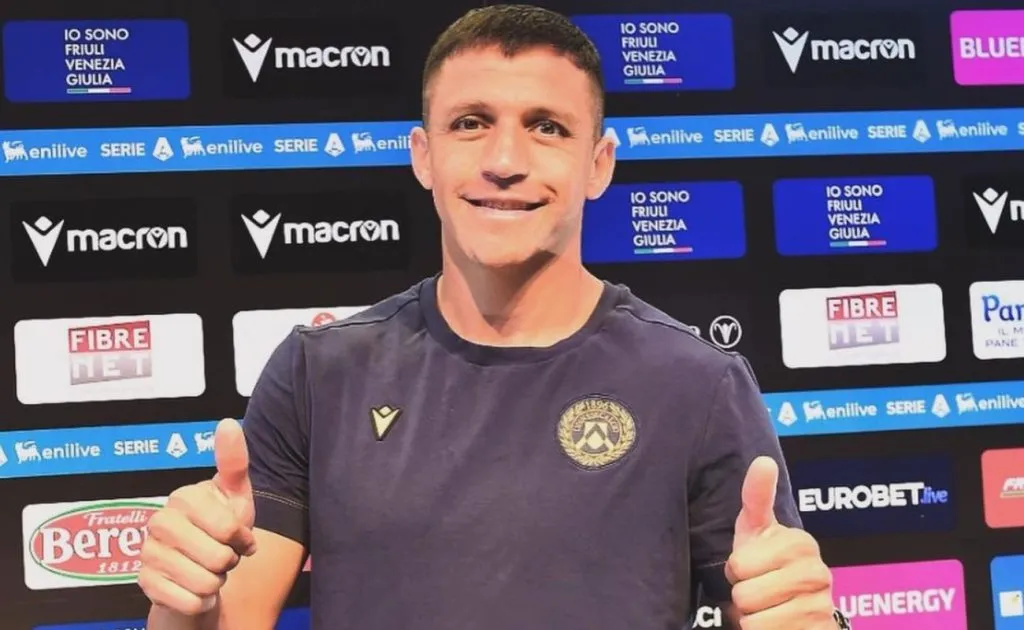 En Udinese planifican el redebut de Alexis Sánchez para la segunda jornada. (Foto: UdineseCalcio)