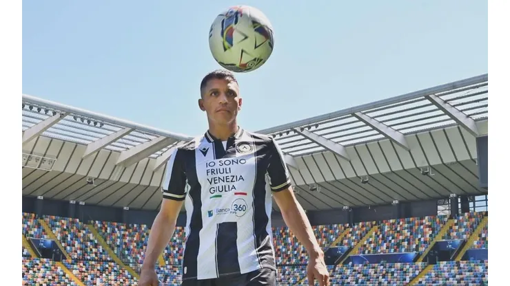 Alexis Sánchez no estará en el estreno de Udinese en la Serie A 2024/2025. (Foto: UdineseCalcio)