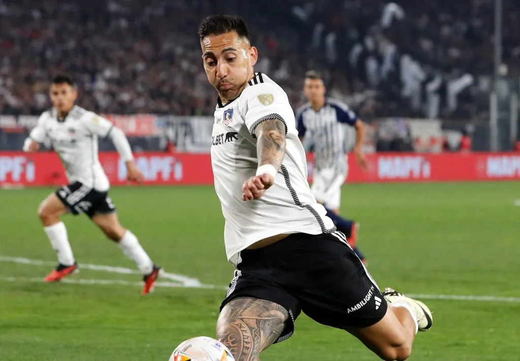 Javier Correa sumó su segundo partido como titular en Colo Colo