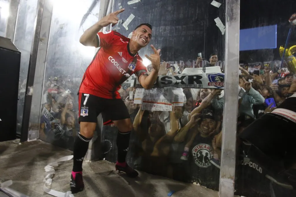 Paredes es uno de los grandes ídolos del conjunto Popular | FOTO: Jonnathan Oyarzun/Photosport