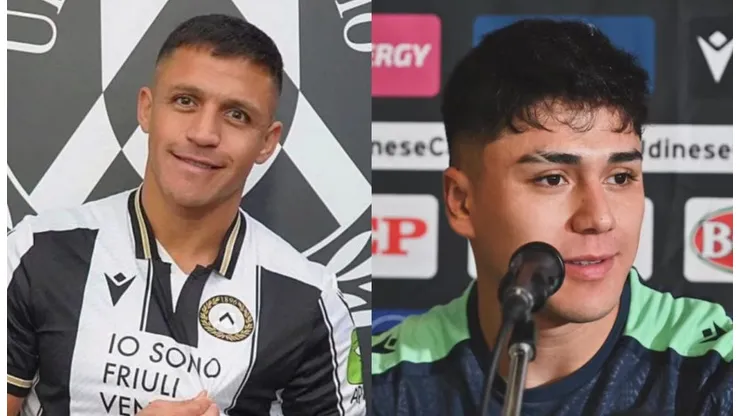 El lugar que ocuparán Alexis Sánchez y Damián Pizarro en Udinese.