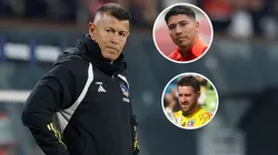 Almirón y la lucha por el arco de Colo Colo.