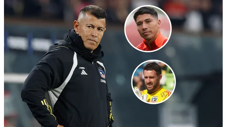 Almirón y la lucha por el arco de Colo Colo.