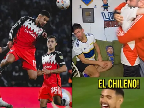 Los Displicentes estallan por el gol de Paulo Díaz: "El chileeeenoo"