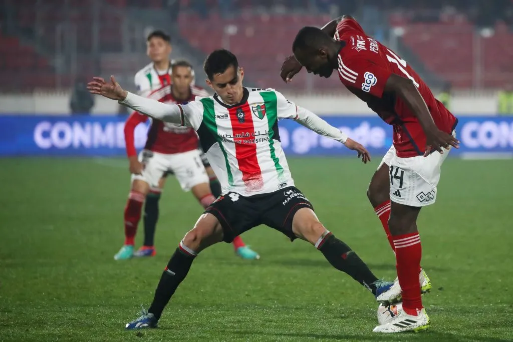 Palestino desaprovechó una gran oportunidad ante el DIM en Copa Sudamericana.