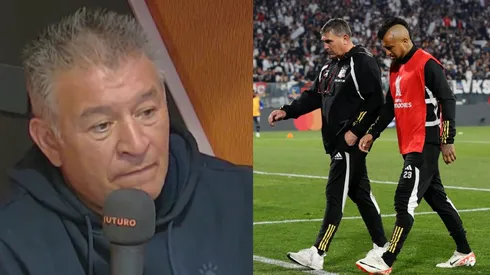 Borghi se refirió a la ausencia de Vidal ante Junior de Barranquilla.