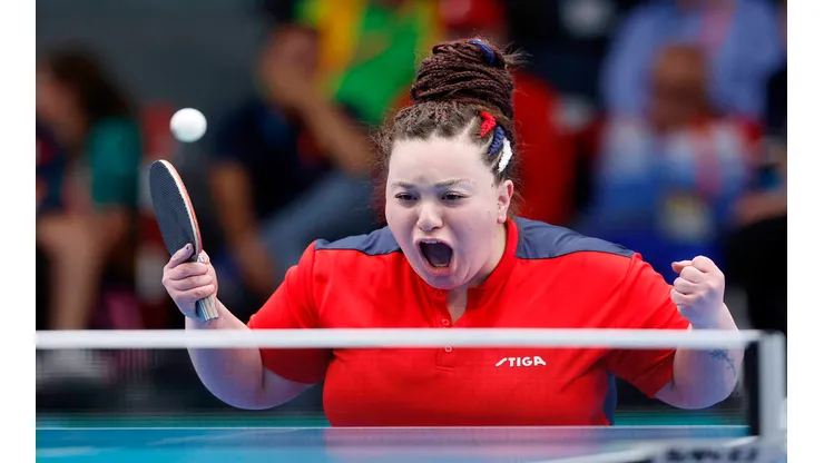 Tamara Leonelli buscará conseguir una medalla en tenis de mesa.