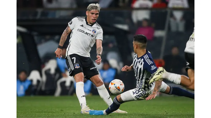 Carlos Palacios valora la diferencia que logró hacer Colo Colo ante Junior en el Monumental. (Foto: Photosport)
