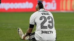 Arturo Vidal es baja de última hora en Colo Colo. (Foto: Felipe Zanca /Photosport)