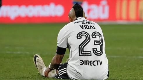 Arturo Vidal es baja de última hora en Colo Colo. (Foto: Felipe Zanca /Photosport)