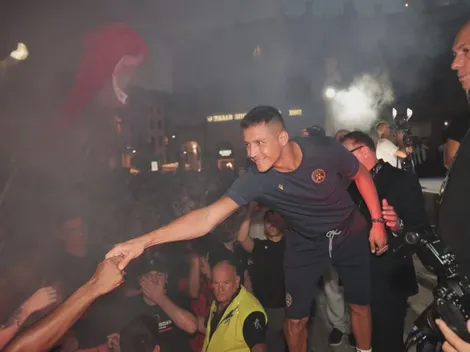 Alexís ídolo de Udinese: Recibimiento a lo crack