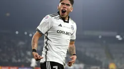 Colo Colo juega ante Junior de Barranquilla en una llave de octavos de final de la Copa Libertadores 2024. (Foto: Photosport)