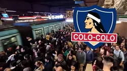 Colo Colo pagó al Metro de Santiago. (Foto: Aton)
