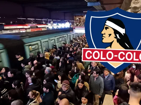 Colo Colo vs Junior: ¿A qué hora cierra el Metro?
