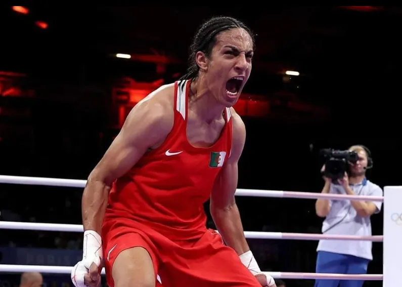 Imane Khelif desata toda su emoción tras avanzar -en esa instancia- a semifinales del boxeo 66kg en París 2024